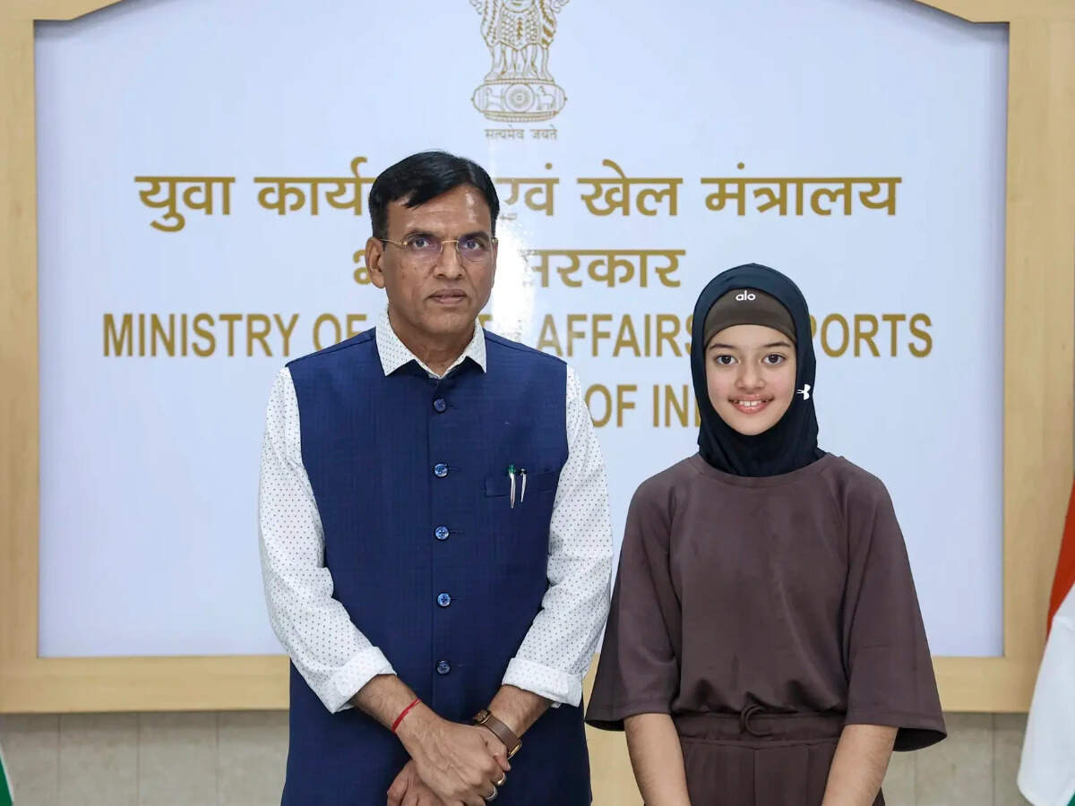 After her stellar show in Greece, Sports Minister Mansukh Mandaviya ...