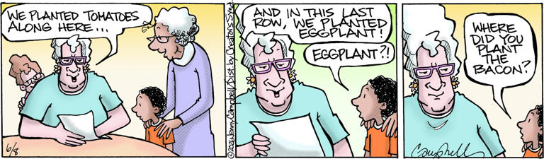 The latest comic strips from the Creators Syndicate (6/8)