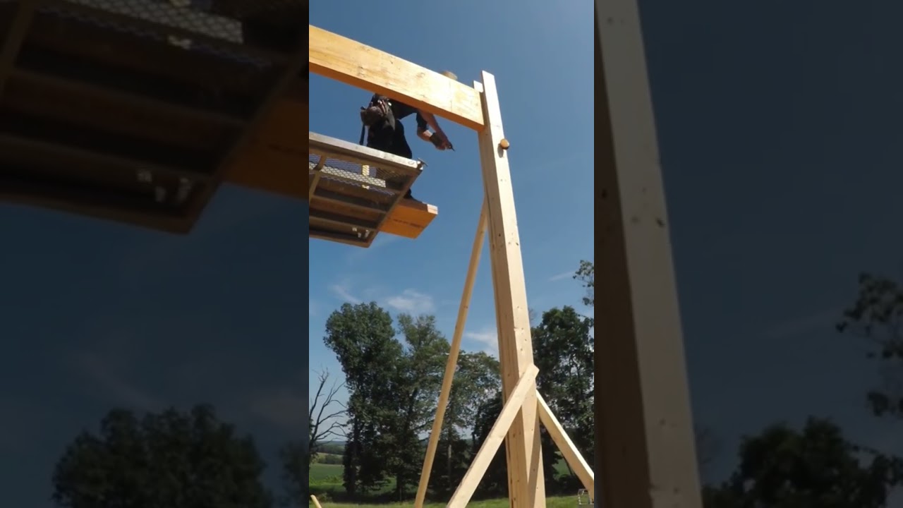 Install a 1,000 lb LVL ridge beam for structural support
