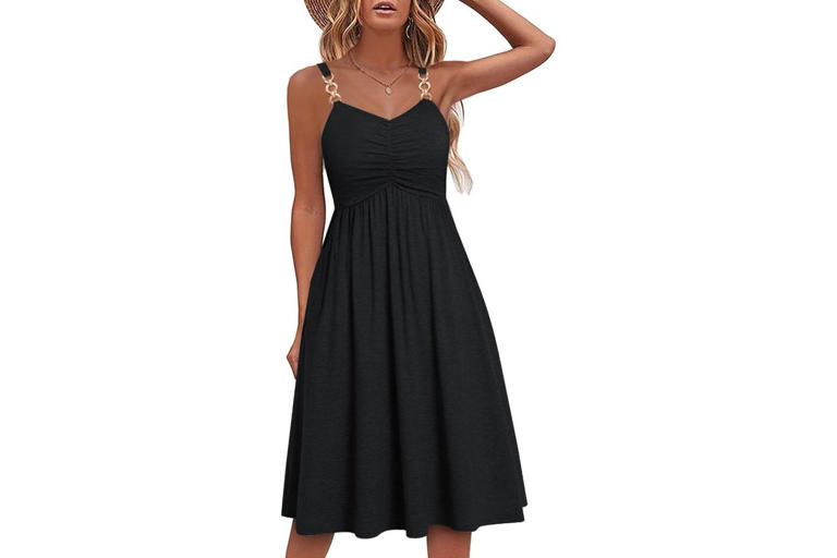 Amazon has midi and maxi dresses with a clever detail that provides extra  coverage and support — from $15