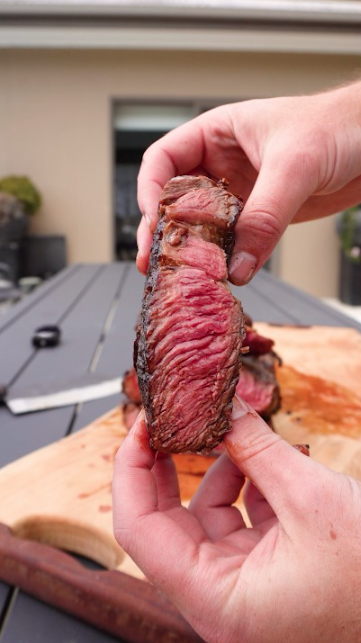 Perfectly seared ribeye steak, the ultimate juicy steak recipe