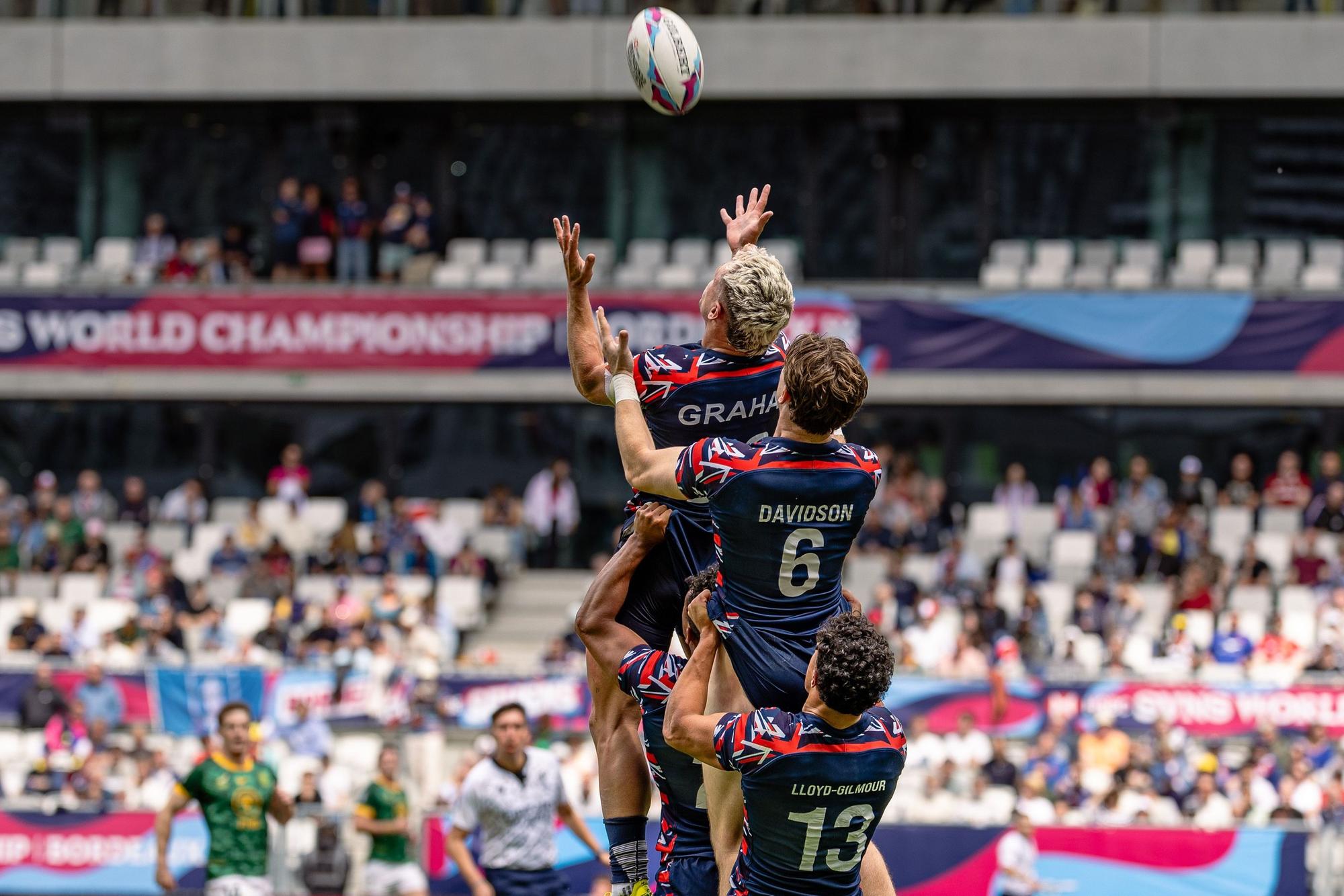 Borderer Darcy Graham scores try against world champions on return to ...