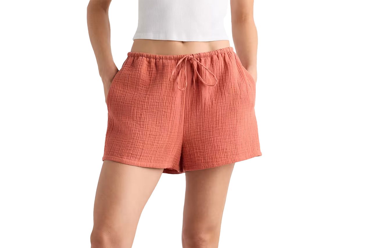 100% Organic Cotton Gauze Shorts