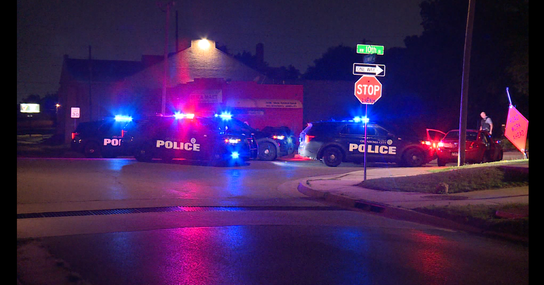 Person arrested after overnight chase ends in northwest OKC