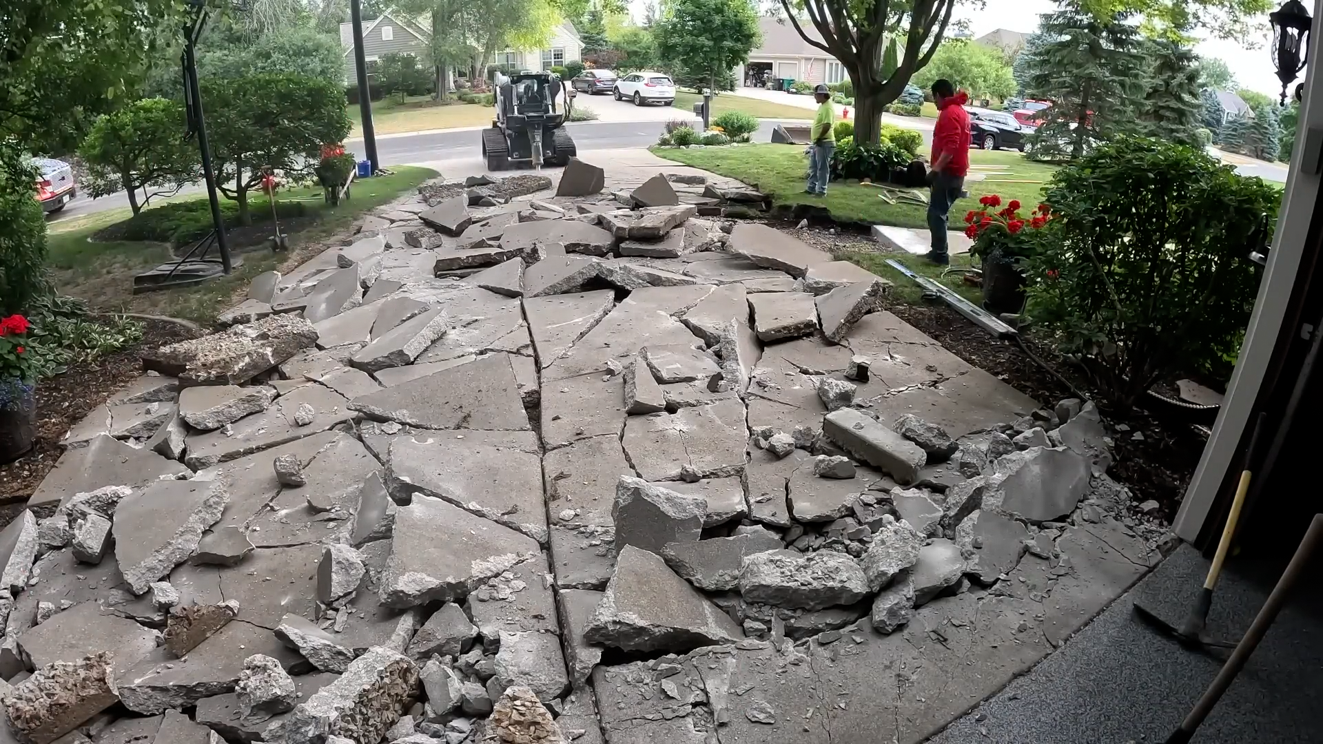 A frustrating day on the job