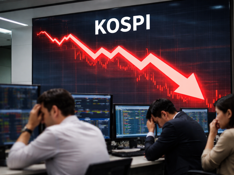 KOSPI index crash today: South Korea stock market collapsed 5.54% ...