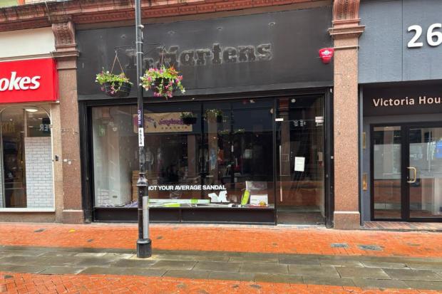 Sadness as popular brand closes town centre store