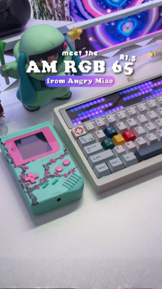 My Game Boy inspired keyboard setup is pure nostalgia