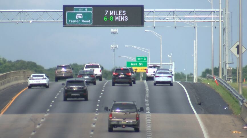 I-85 lane closures to begin Monday for resurfacing in Montgomery