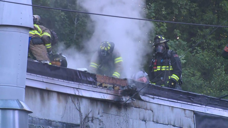 Barkhamsted structure fire closes Old North and Old Hartford roads