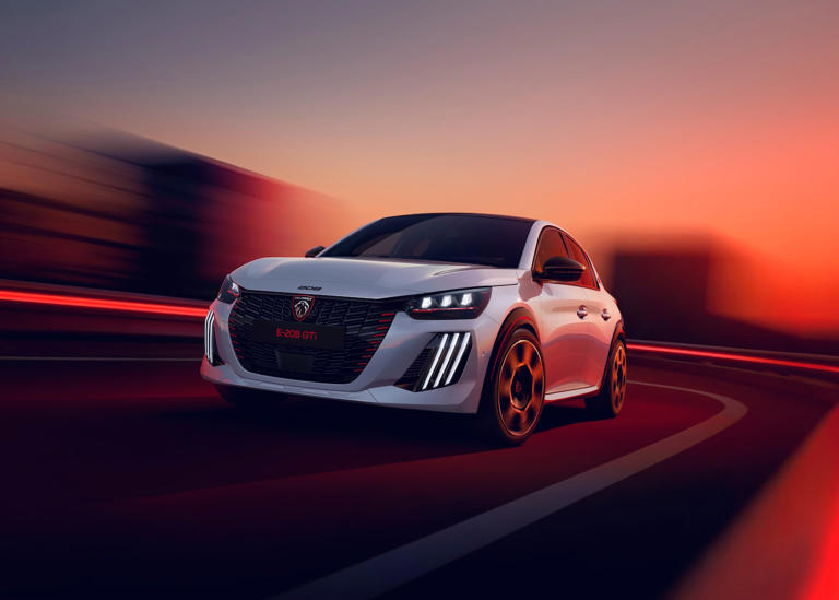 Peugeot E-208 GTi shown in production-ready form for first time