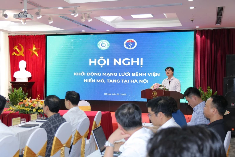 Khởi động và kết nối mạng lưới bệnh viện hiến mô, tạng tại Hà Nội