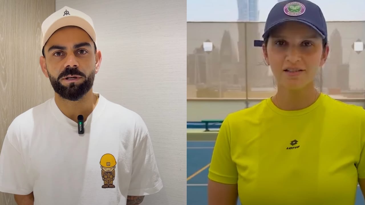 Video: Virat Kohli and Sania Mirza praise India's fast-track ...