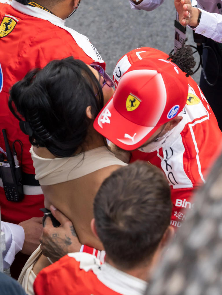 Lewis Hamilton praised his girlfriend, Kim Kardashian, for her support as he broke his silence on their relationship at the Monaco Grand Prix 2026. FilmMagic