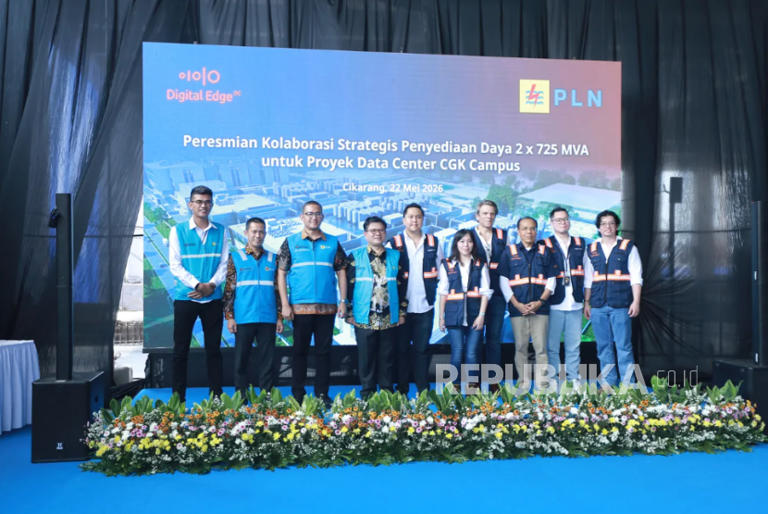 Digital Edge rampungkan topping out CGK1 serta amankan perjanjian ...