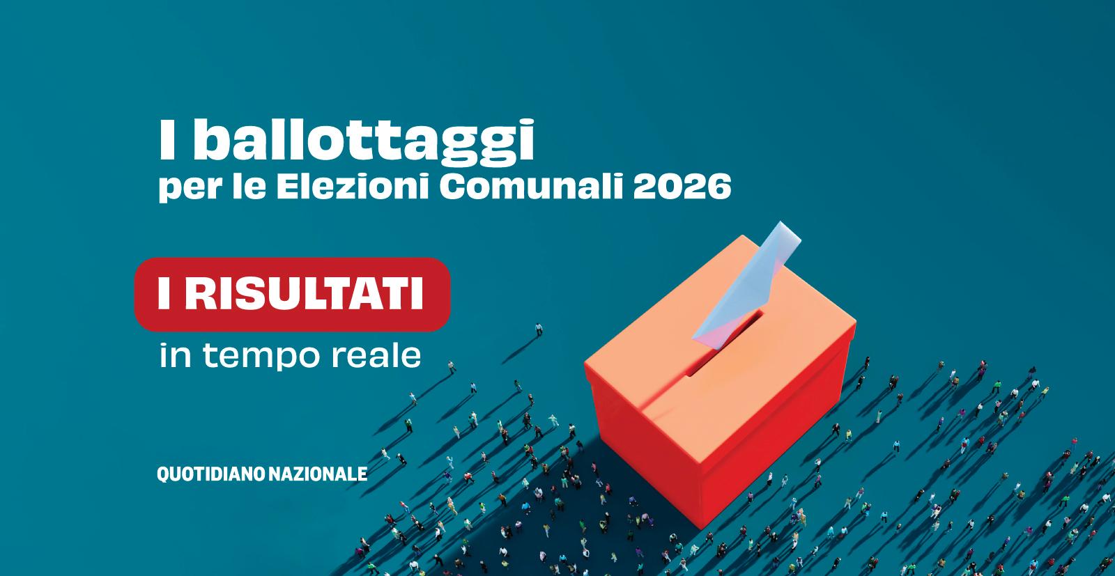 Risultati ballottaggi elezioni comunali 2026: chi vince in tempo reale ...