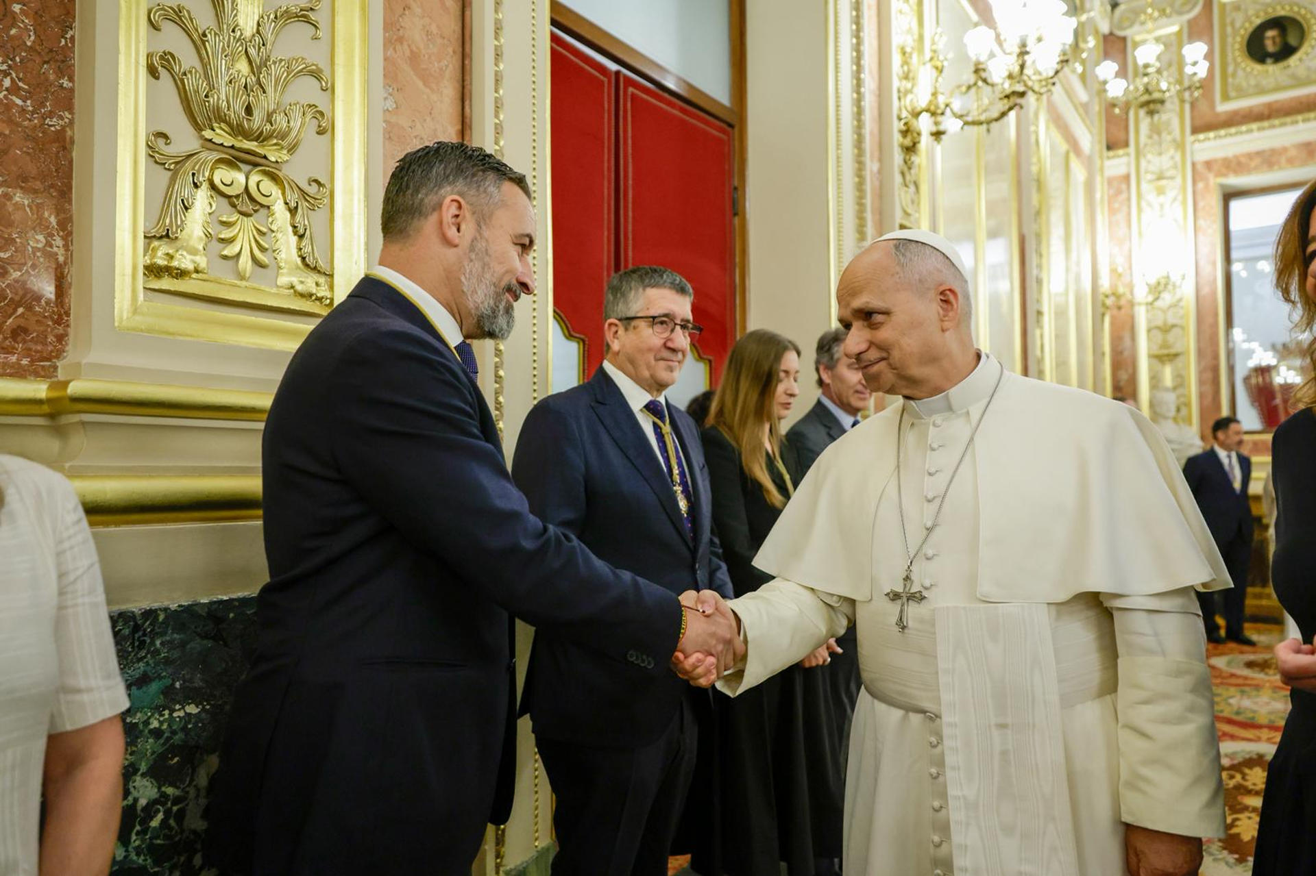 Sorpresa por las palabras de Abascal tras escuchar al papa en el ...