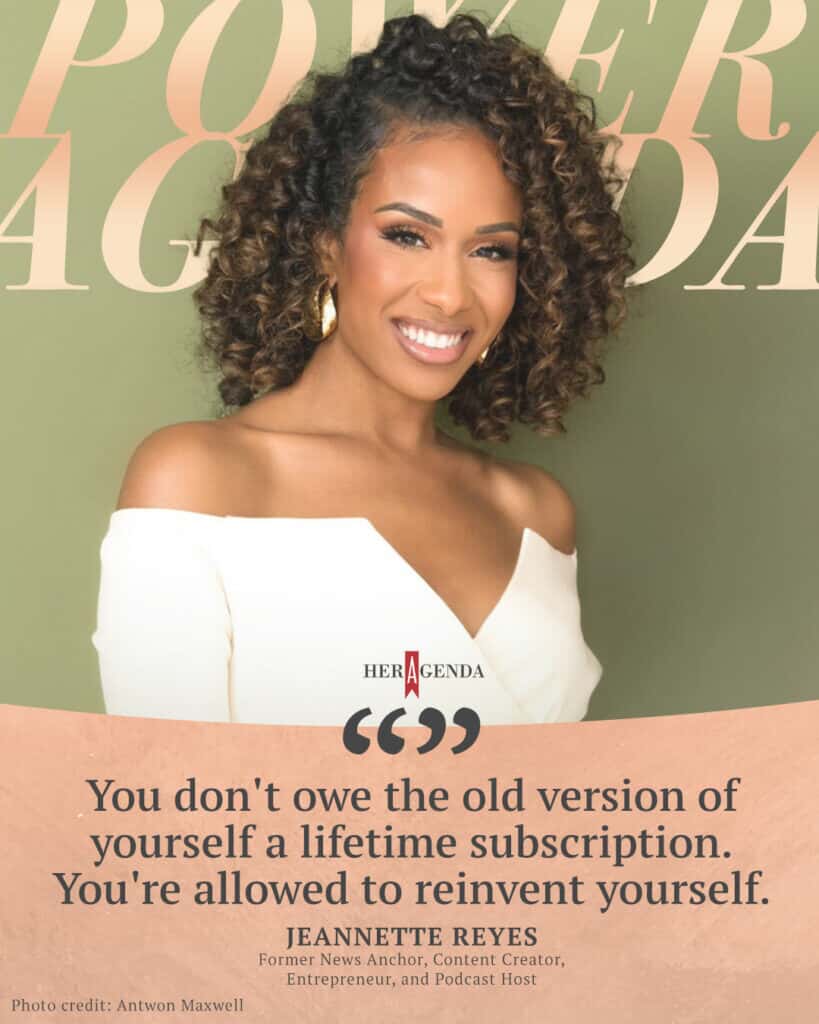 A peek inside her agenda: Jeannette Reyes