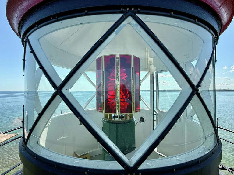 Restored Port Austin Lighthouse beams over Lake Huron again