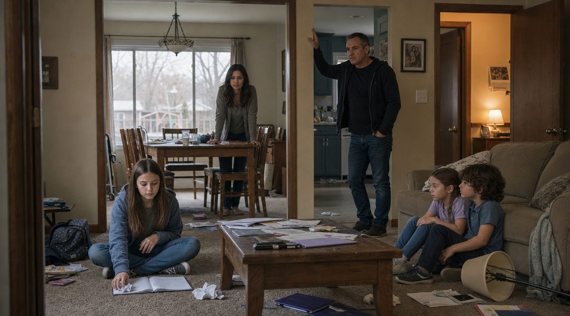 From silence to scandal: a family story of control
