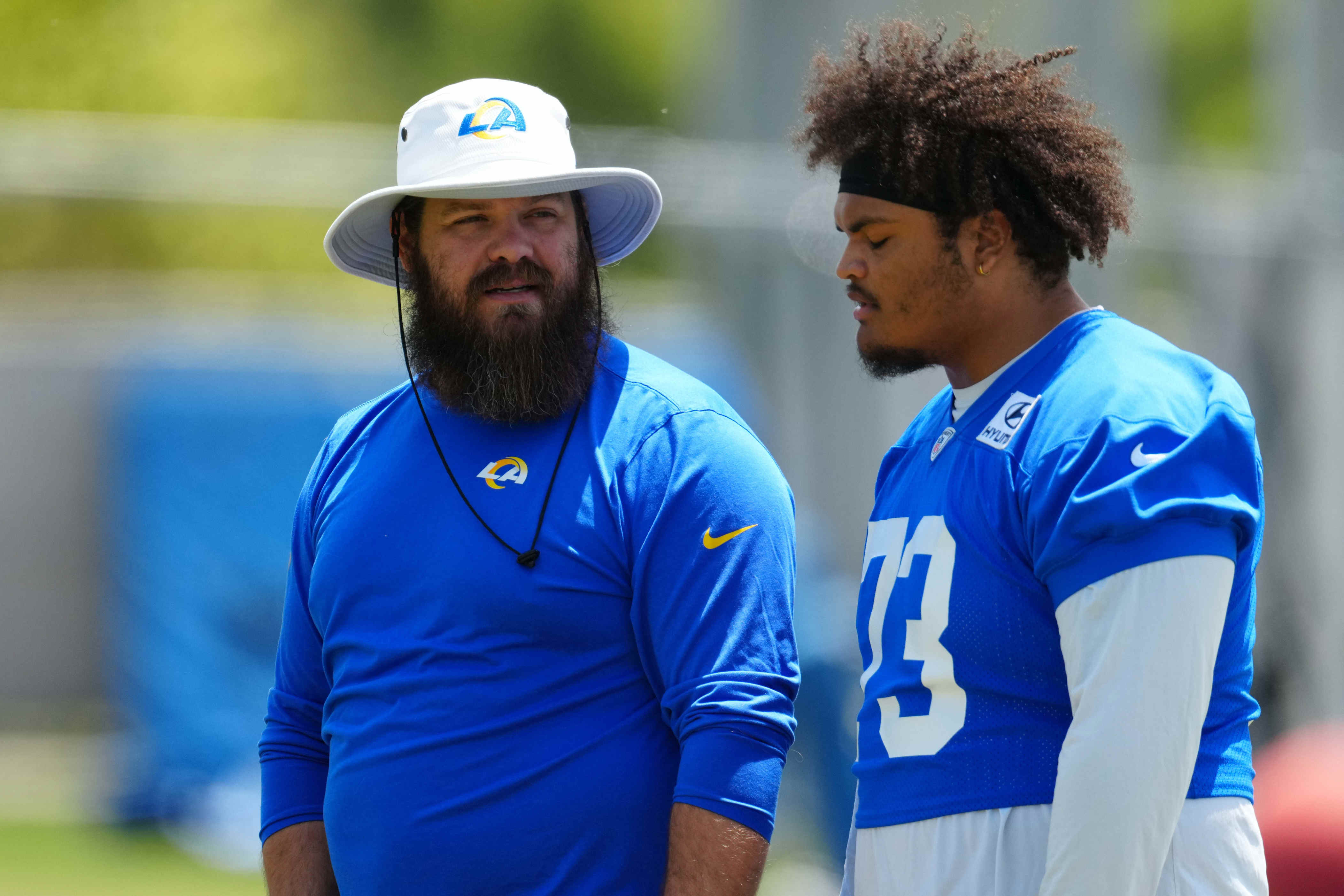 Rams OL coach shares why he was 'beyond elated' about Myles Garrett trade