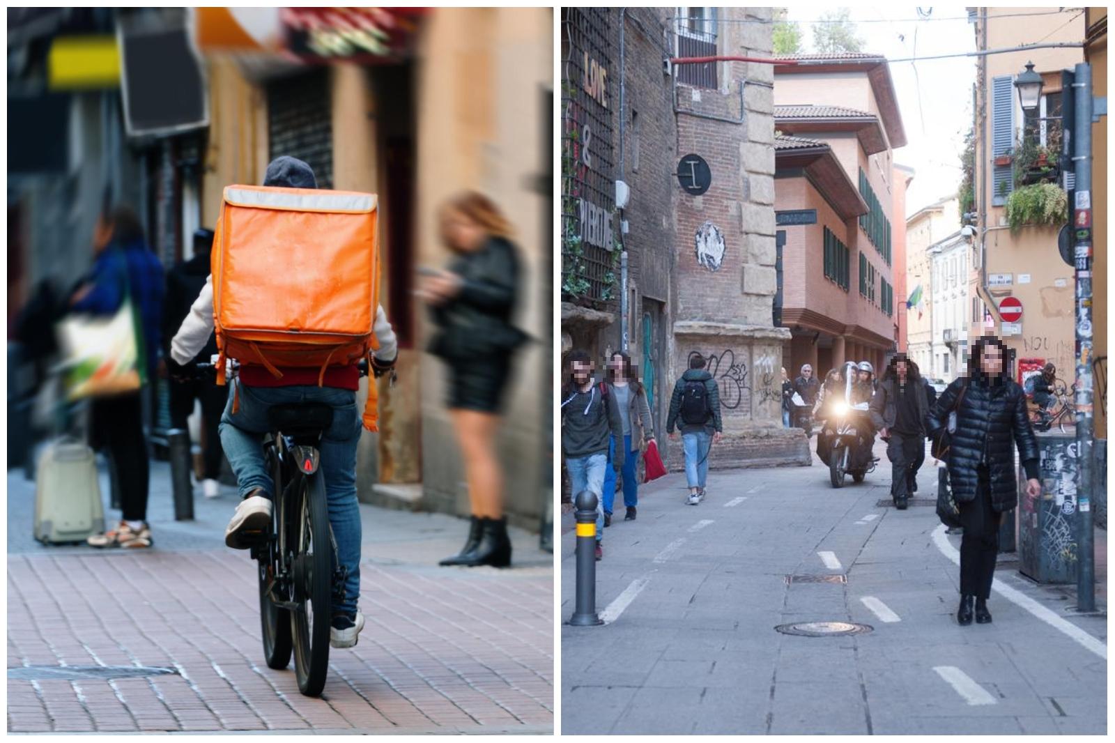 Bimba di 4 anni investita dalla bici elettrica di un rider fuggito dopo ...
