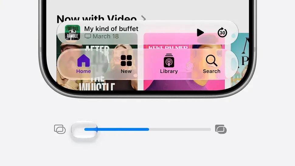 Apple Music gets liquid glass design on Android