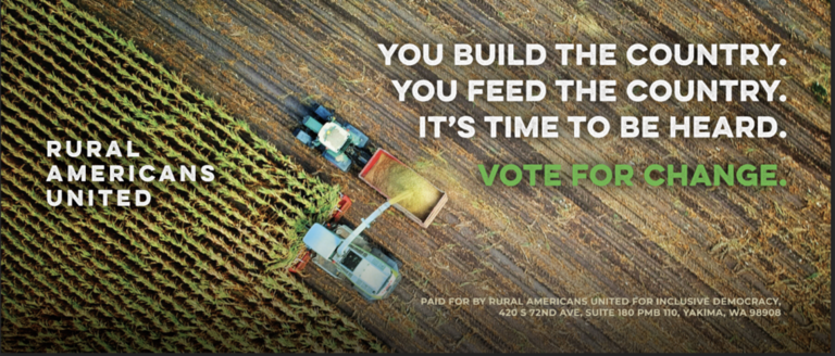 Who's spending 6 figures on billboards targeting rural Central WA voters?