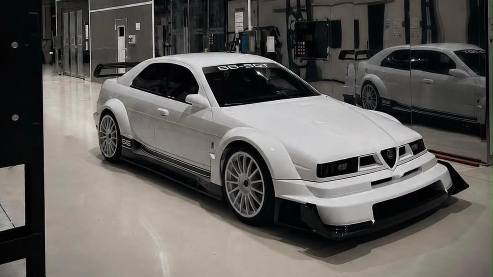 55-SGT, el espectacular restomod del Alfa Romeo 155 DTM