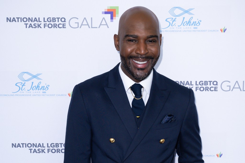 Karamo Brown attends the 2024 National LGBTQ Task Force Gala on October 19, 2024, in Miami Beach, Florida.