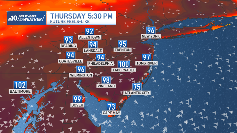 Higher humidity, temperatures and storm chances this week