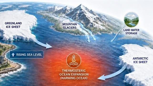 Sea level rise is accelerating, and we now know the biggest reason why