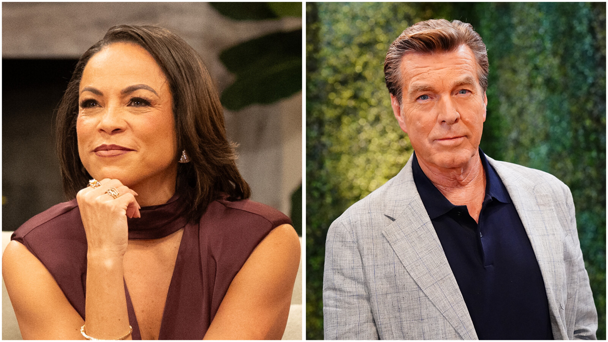 Daphnee Duplaix and Peter Bergman on BTG/Y&R crossover: 