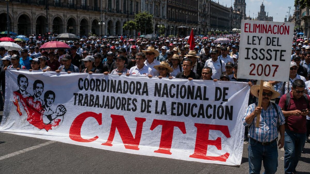 Ley del ISSSTE 2007: razones por las que la CNTE exige eliminarla