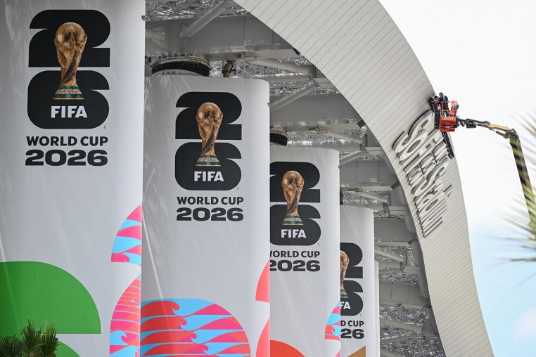 Workers at LA’s SoFi Stadium authorize strike ahead of Trump-infused ...