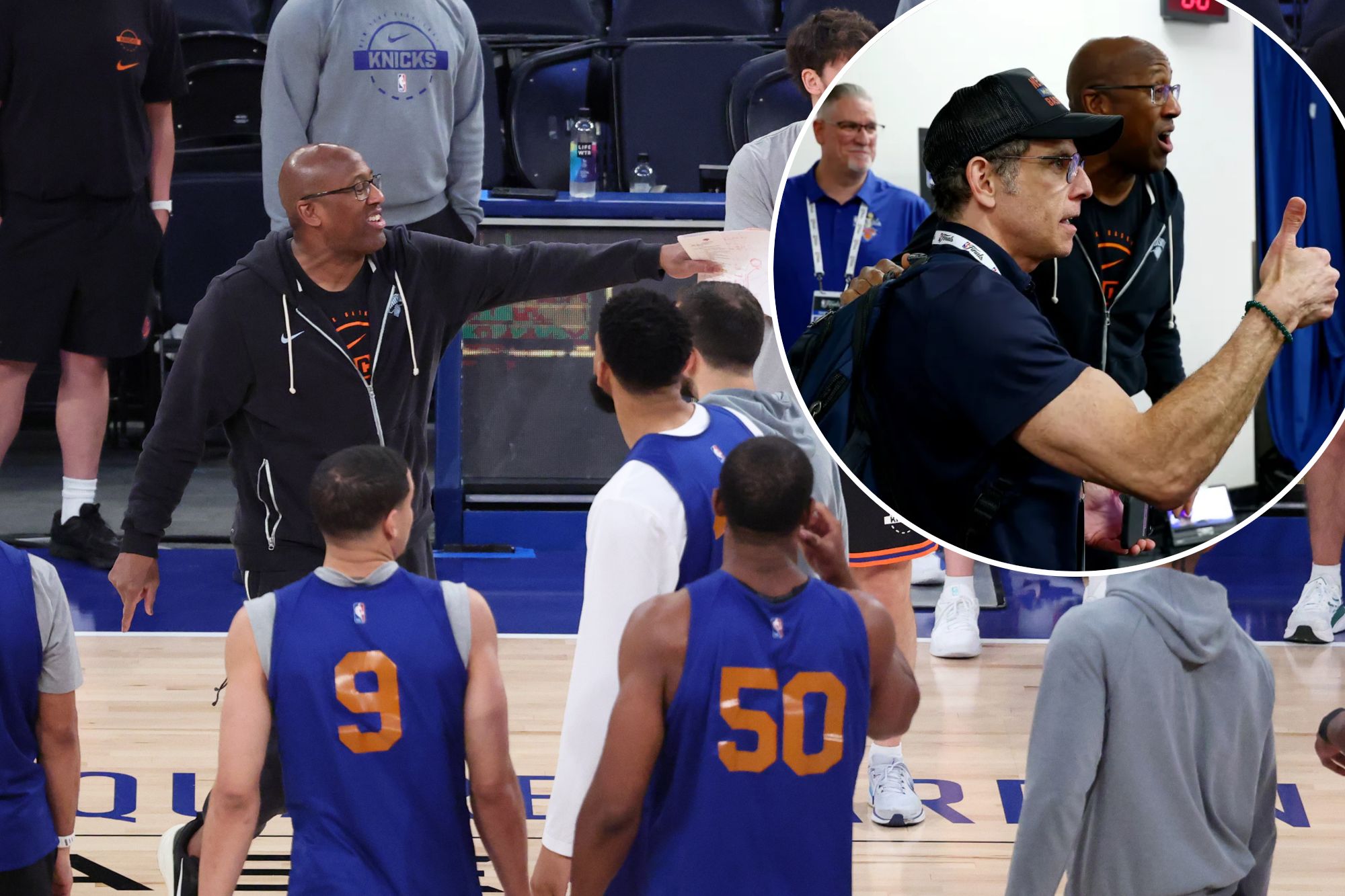 Mike Brown’s Knicks adjustments include newfound celebrity pals