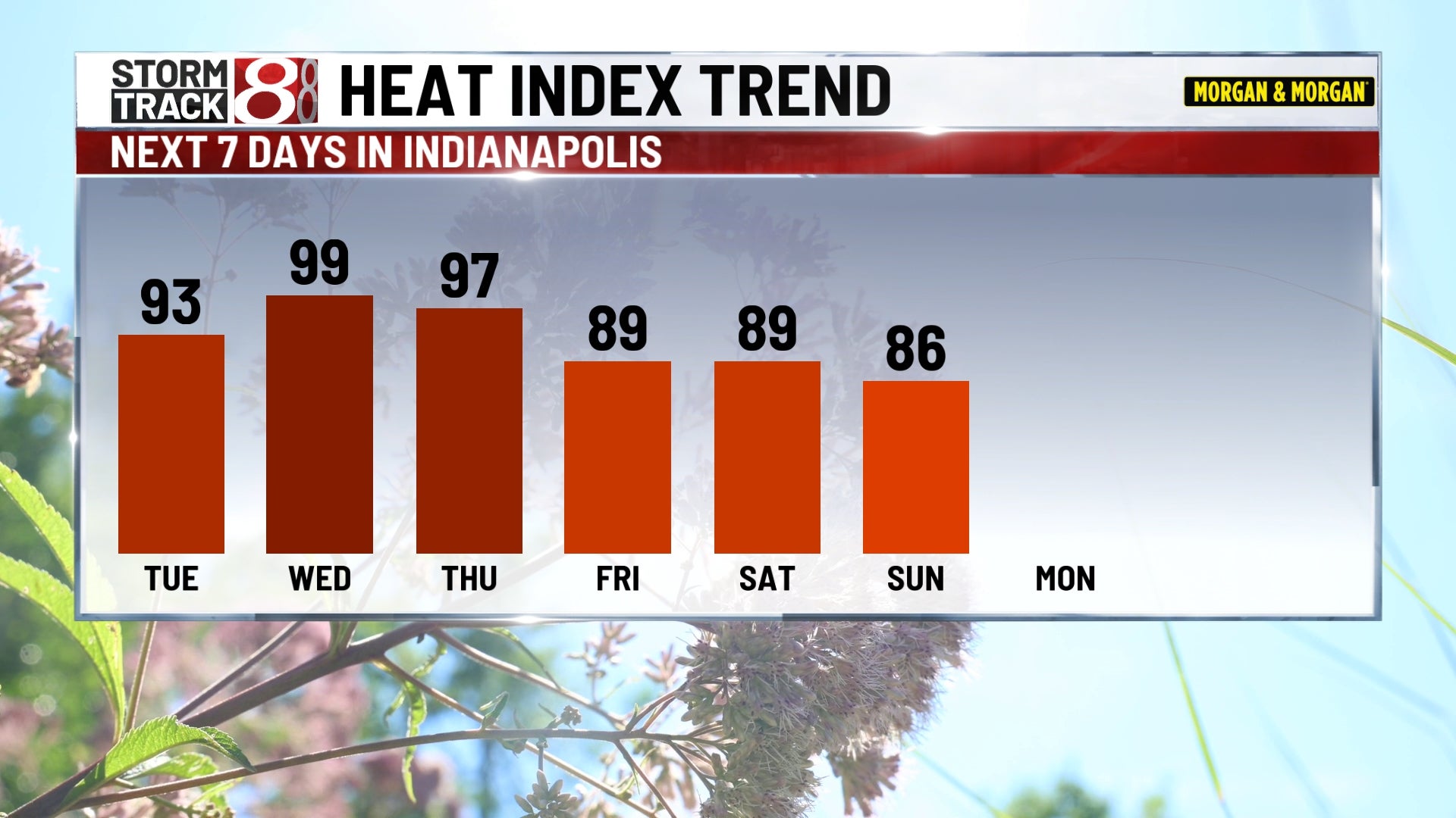 Steamy weather continues with more rain & storms on the way