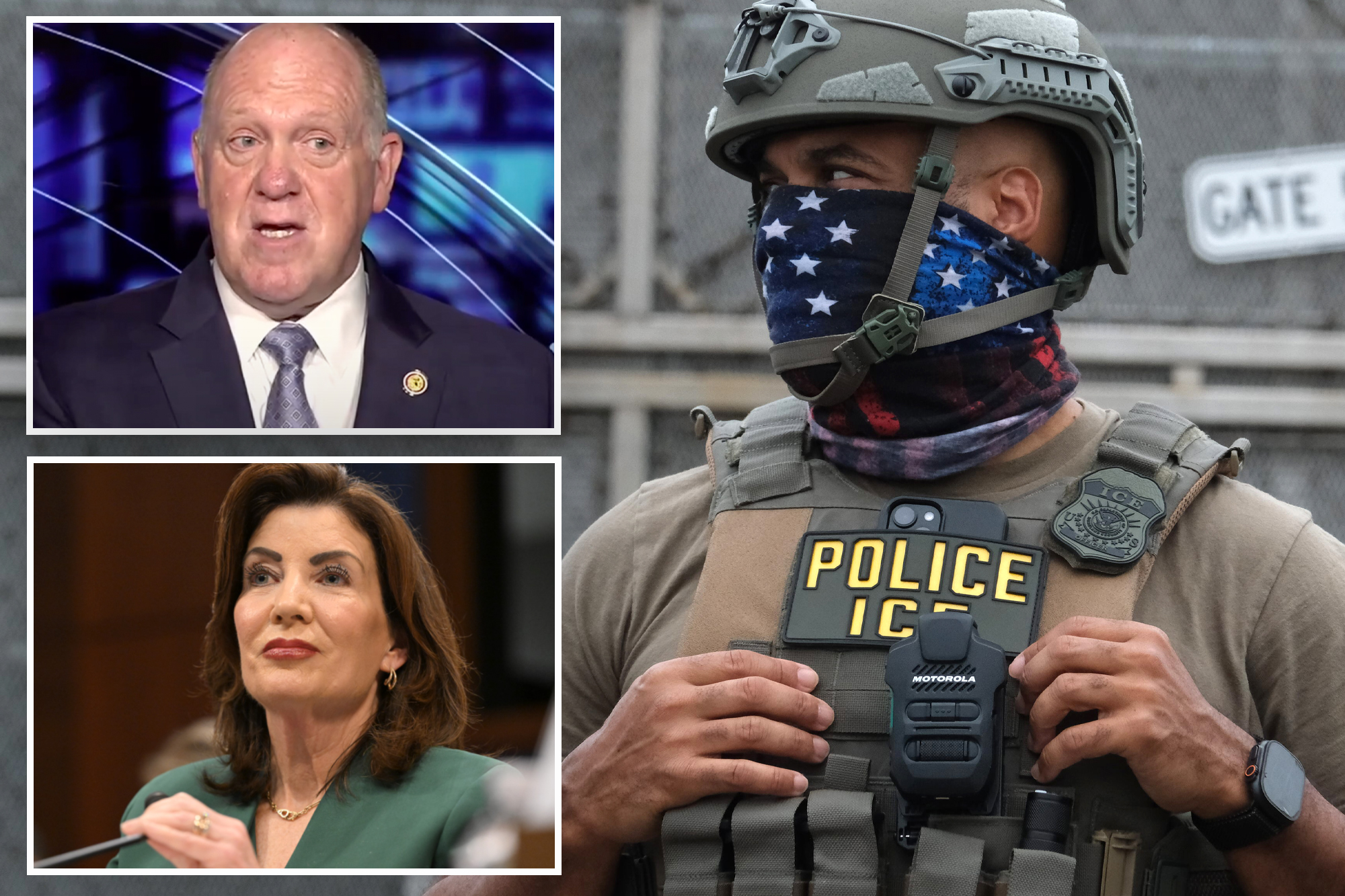 Tom Homan reveals plans set to flood NYC with more ICE agents than you ...
