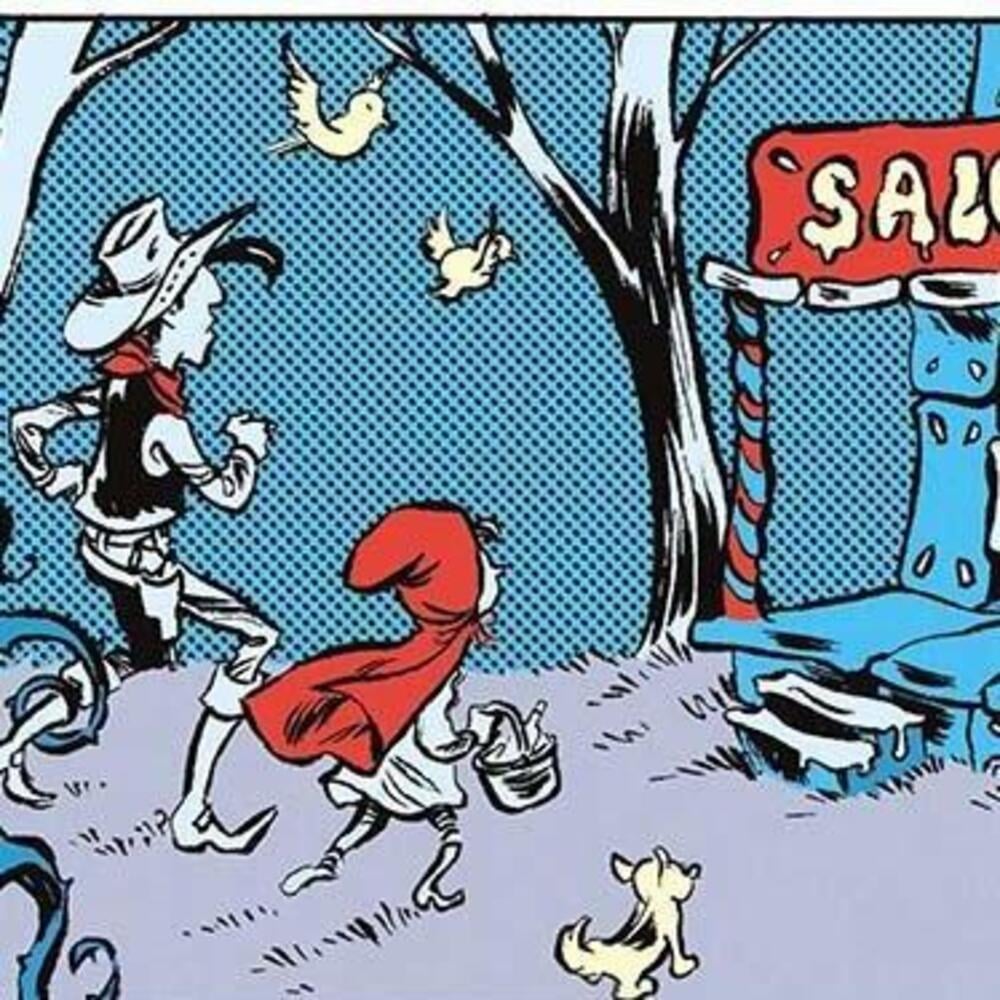 Lucky-Luke-Hommage „Die Grimm Brothers“: Mit Rotkäppchen durch den ...