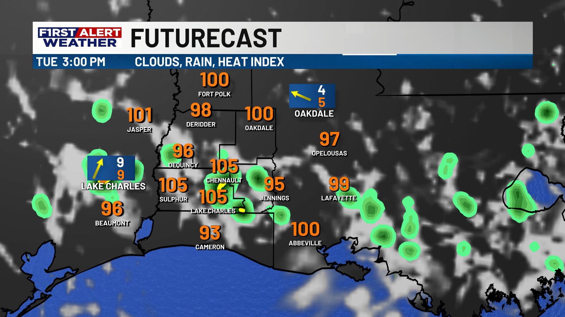 First alert forecast: Heat and humidity dominate the week ahead