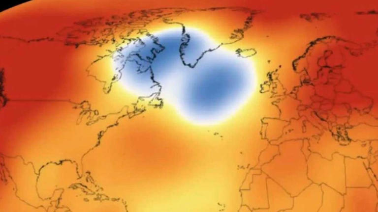 La NASA detectó una mancha fría en Groenlandia: el debilitamiento de la ...