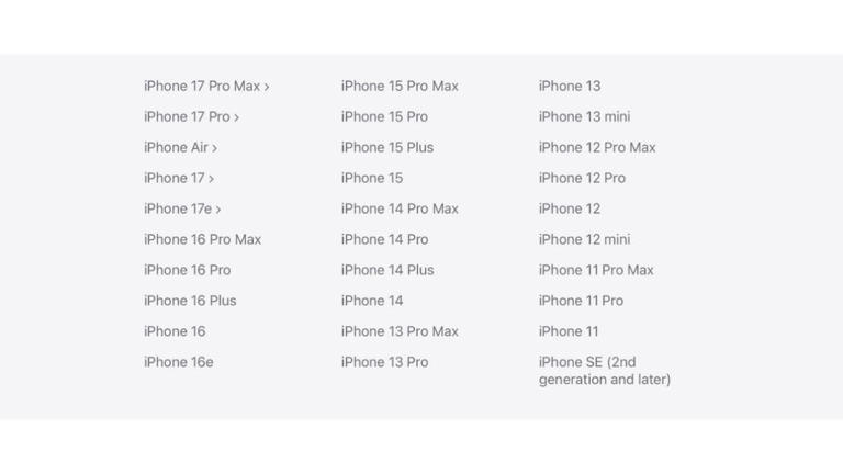 ¿Tu iPhone es compatible con iOS 27? Conoce la lista completa