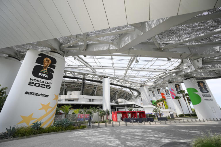SoFi Stadium gets dramatic FIFA World Cup makeover days before USMNT debut