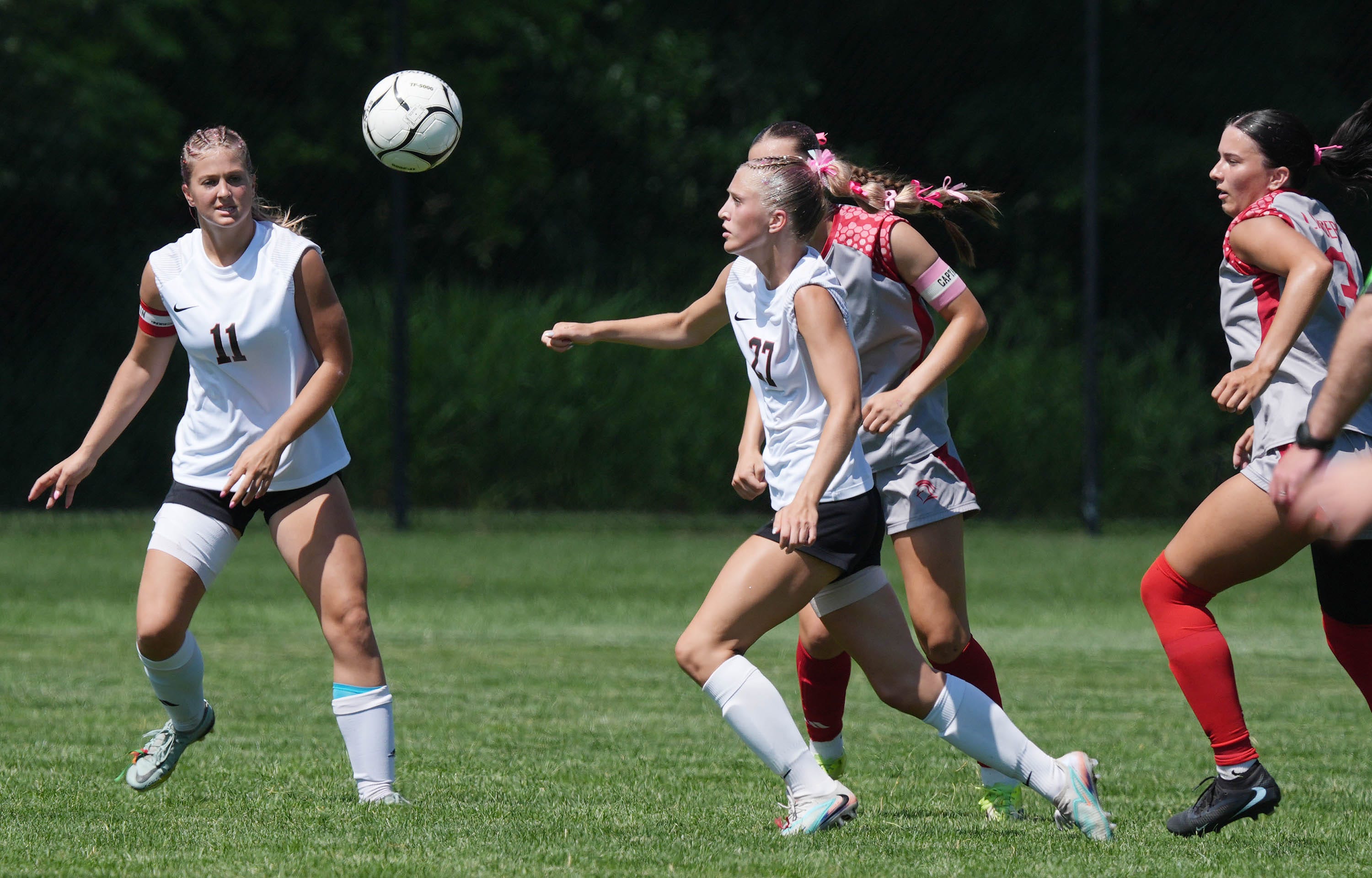 Late first-half run by North Scott dooms Gilbert at girls state soccer