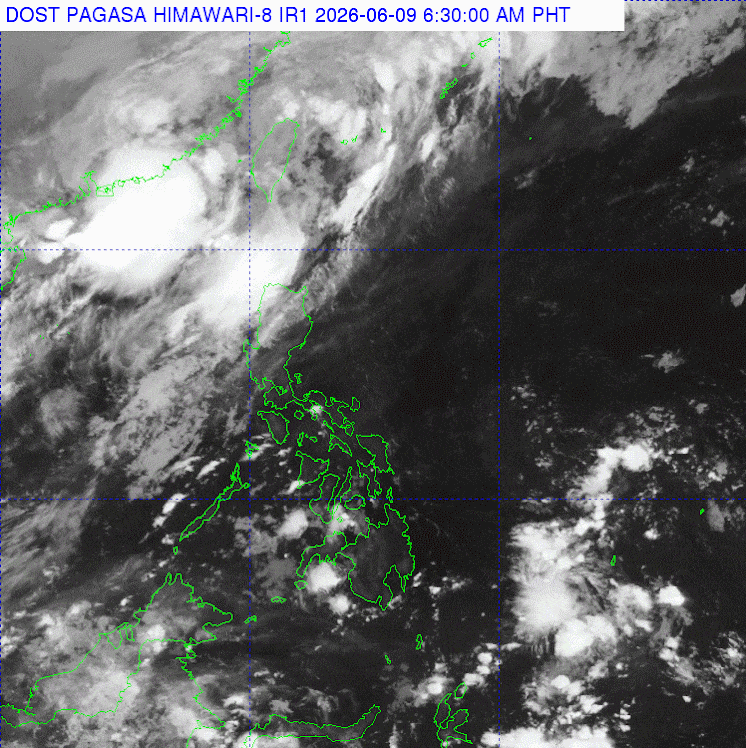 Cloudy Tuesday with rain showers due to ‘habagat’ – PAGASA
