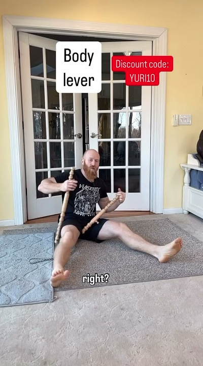 Body lever massage tool for targeted muscle relief