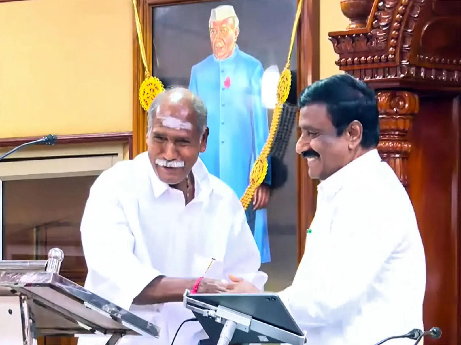 P Rajavelu, VP Sivakolundhu, GNS Rajasekaran appointed as ministers in ...