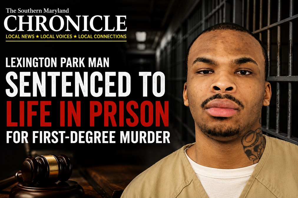 Brooks sentenced to life plus 25 years for Lexington Park murder