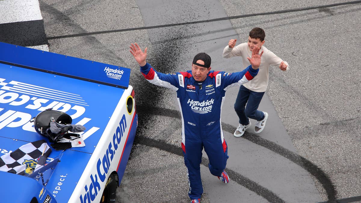 Brexton Busch competes in first race after father Kyle Busch's death
