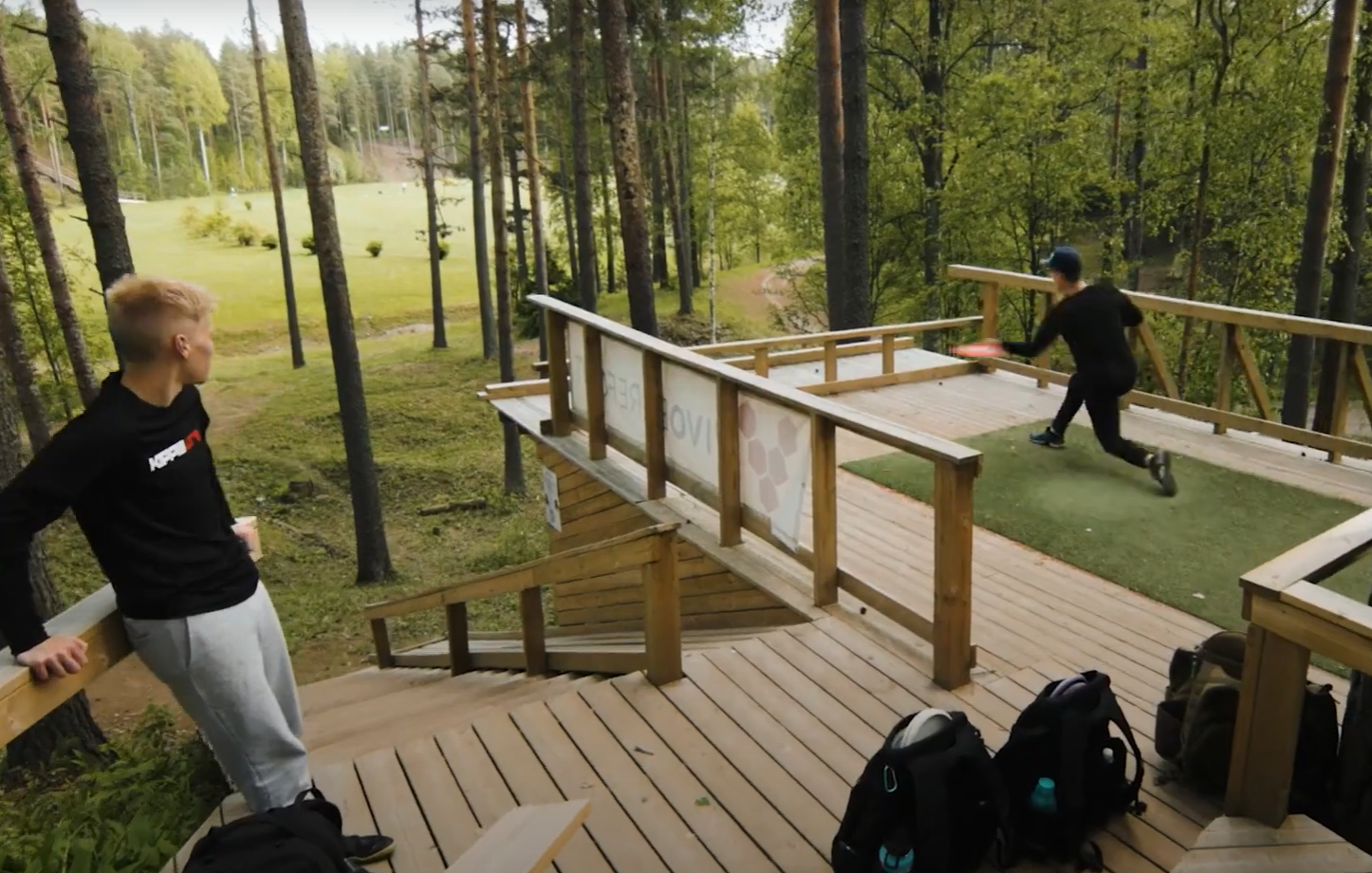 Heinolan Kippis on nykyään Euroopan suurin frisbeegolfkeskus – Inter ...